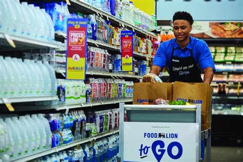 Jun 25, 2019 · Food Lion To-Go is a convenient service where you can order your groceries online or through the new APP, then pick them up at the store when you’re on your way home or out and about. You stay in the comfort of your vehicle, and one of our associates brings the groceries right out to you. You don’t even need to leave your vehicle. You can earn Shop and Earn rewards and redeem digitally loaded coupons from your MVP card. 